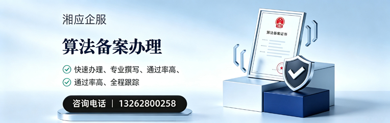连云港算法备案申报服务