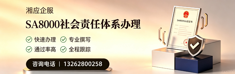 连云港SA8000社会责任体系认证服务