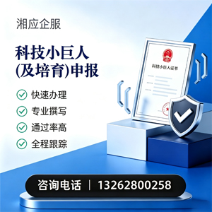 连云港科技小巨人及培育企业申报服务