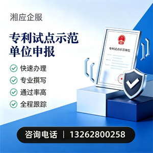 连云港专利试点示范单位申报服务